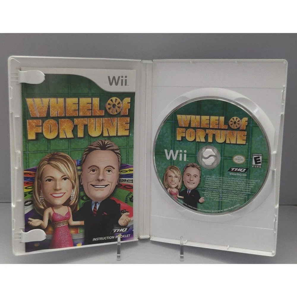 Nintendo Wii Game Show Bundle: Wheel Of Fortune & The Price Is Right‎ - Both CIB